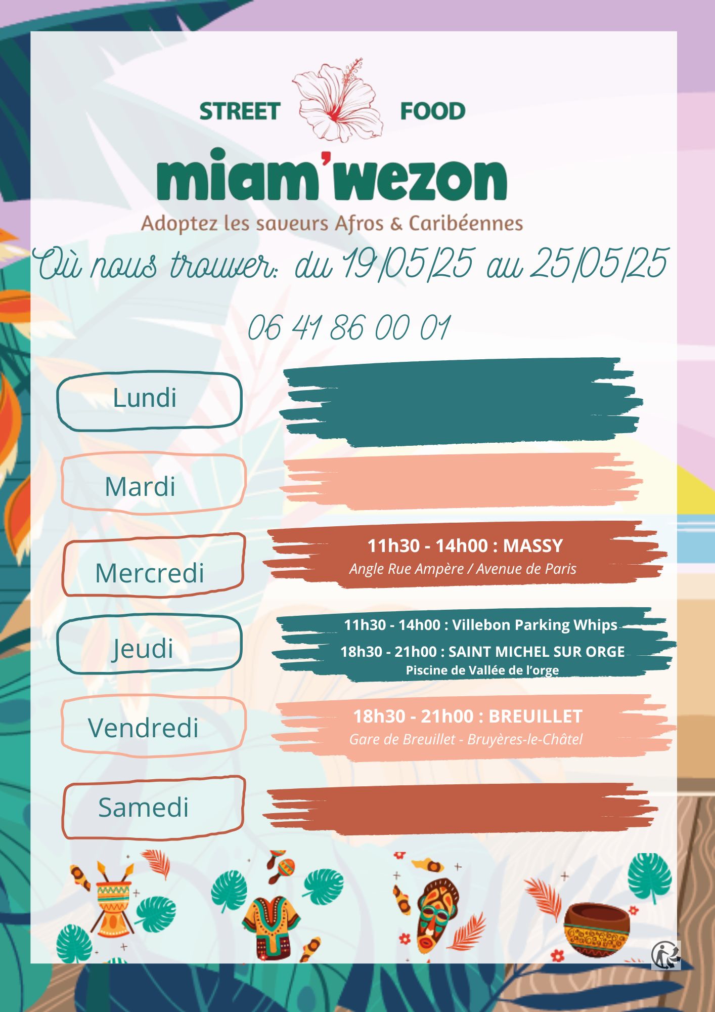 19 mai 2025 Semaine 21 avril 2025