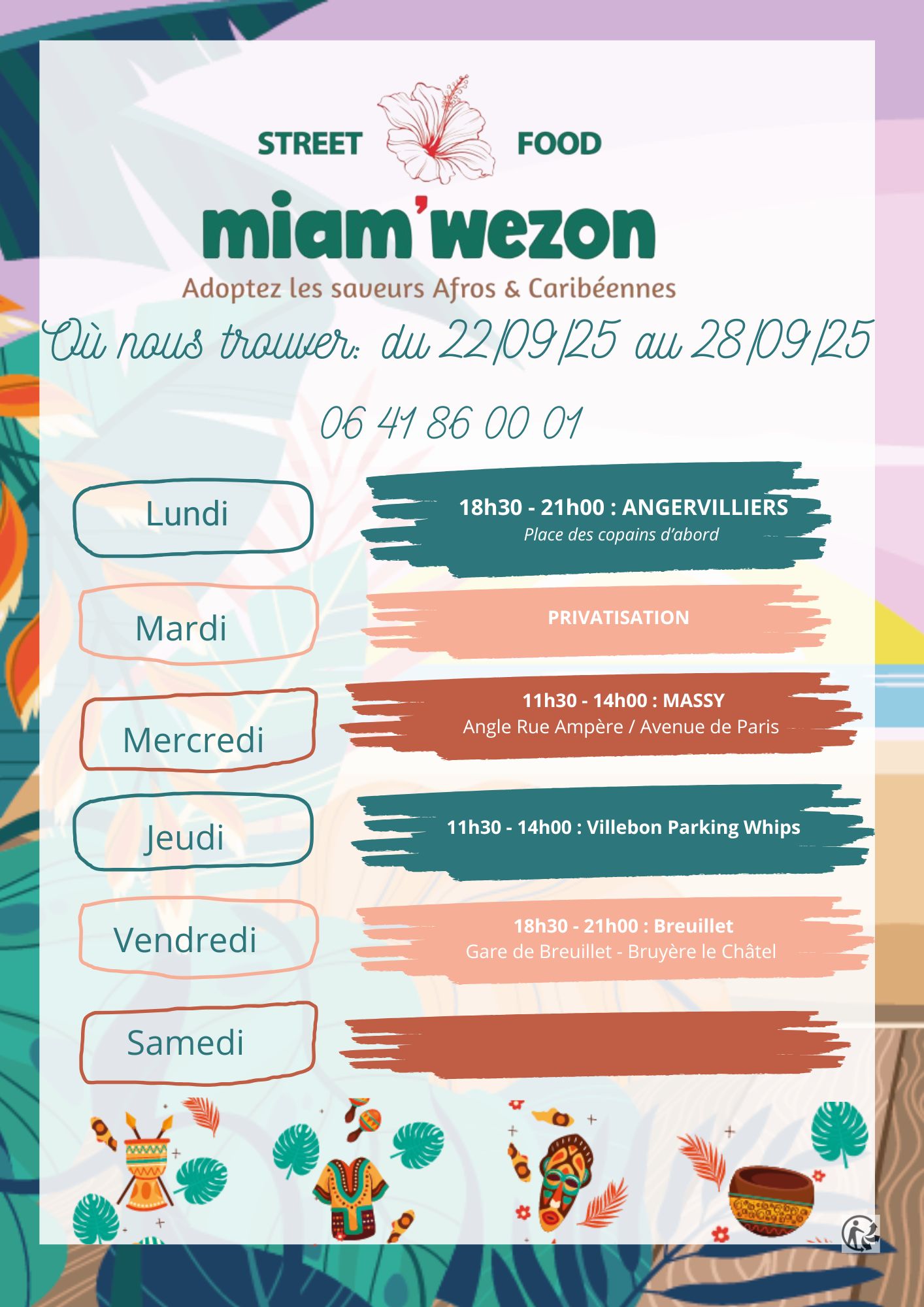 Planning Juillet 2025