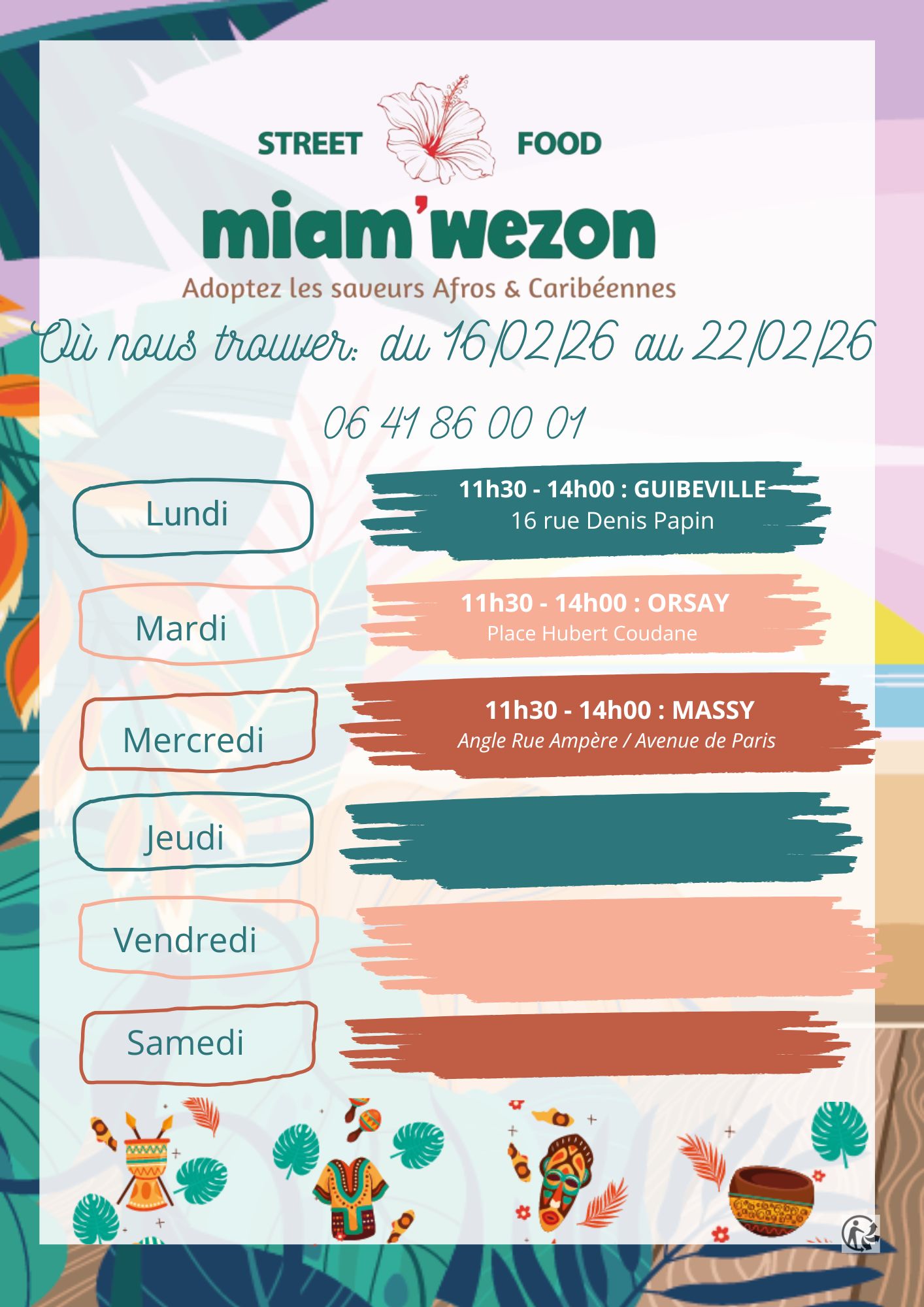 Planning Juillet 2025