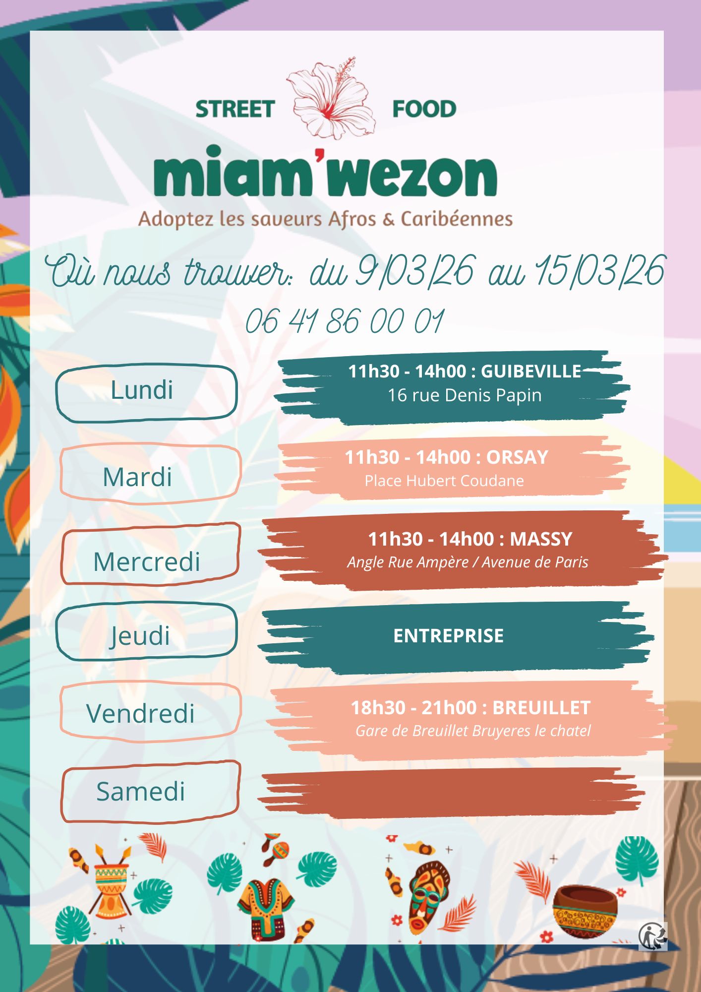 Planning Juillet 2025