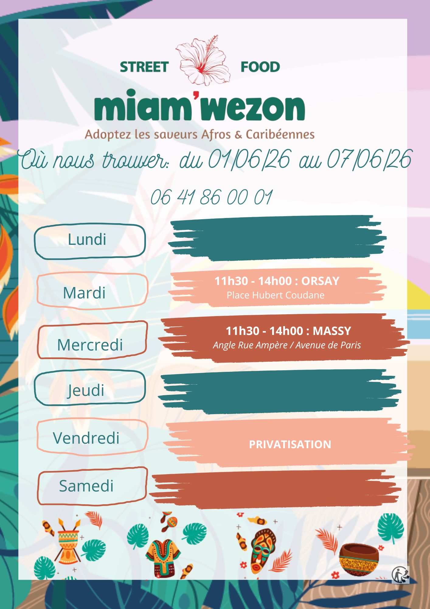 Planning Juillet 2025