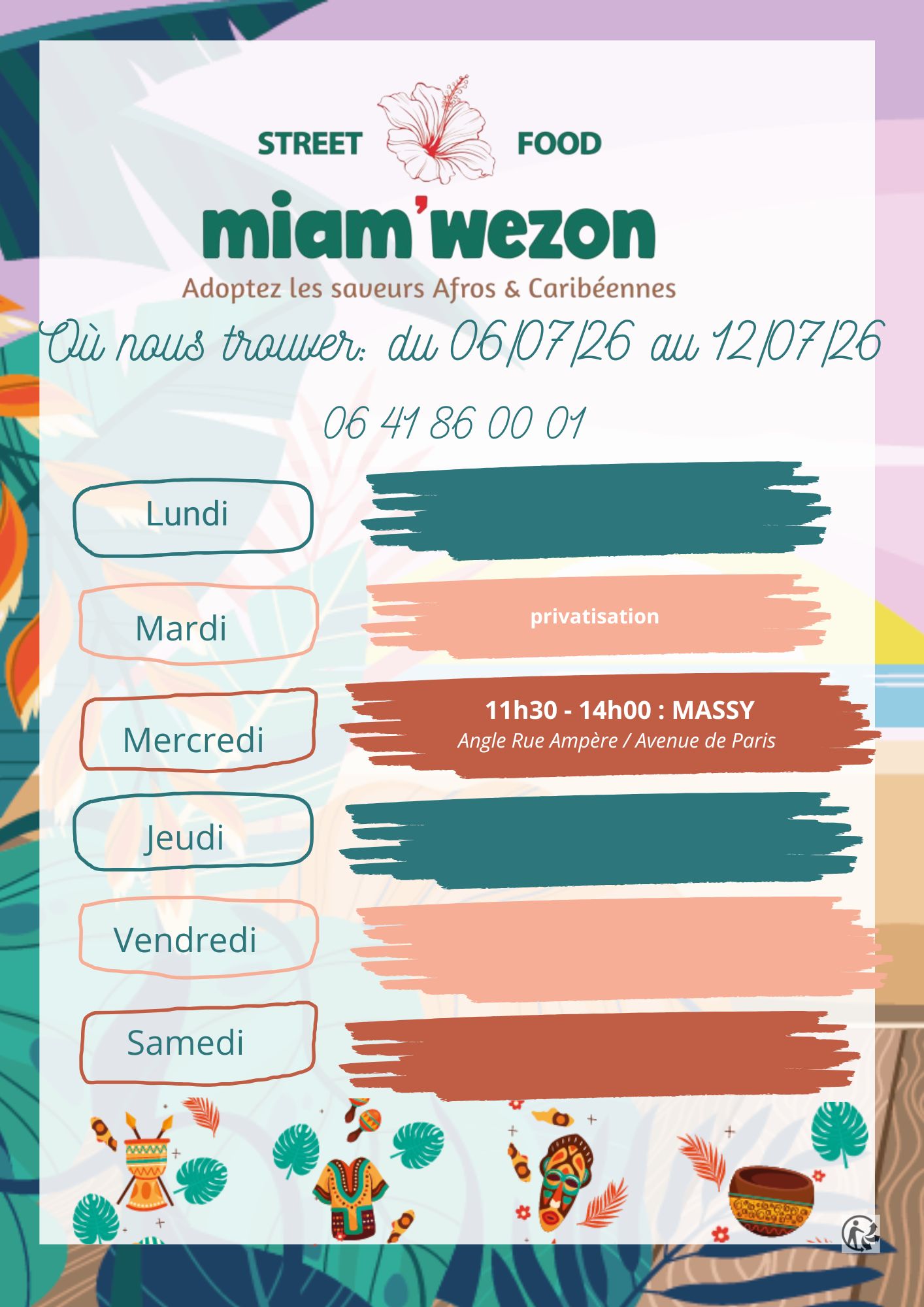 Planning Juillet 2025